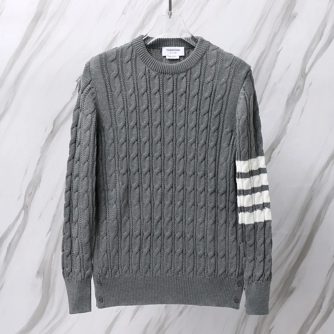 ：M 13（TB ） THOM BROWNE .TBClassic Breathable Same Style ：White/Navy Blue /Gray Size：1/2/3/4